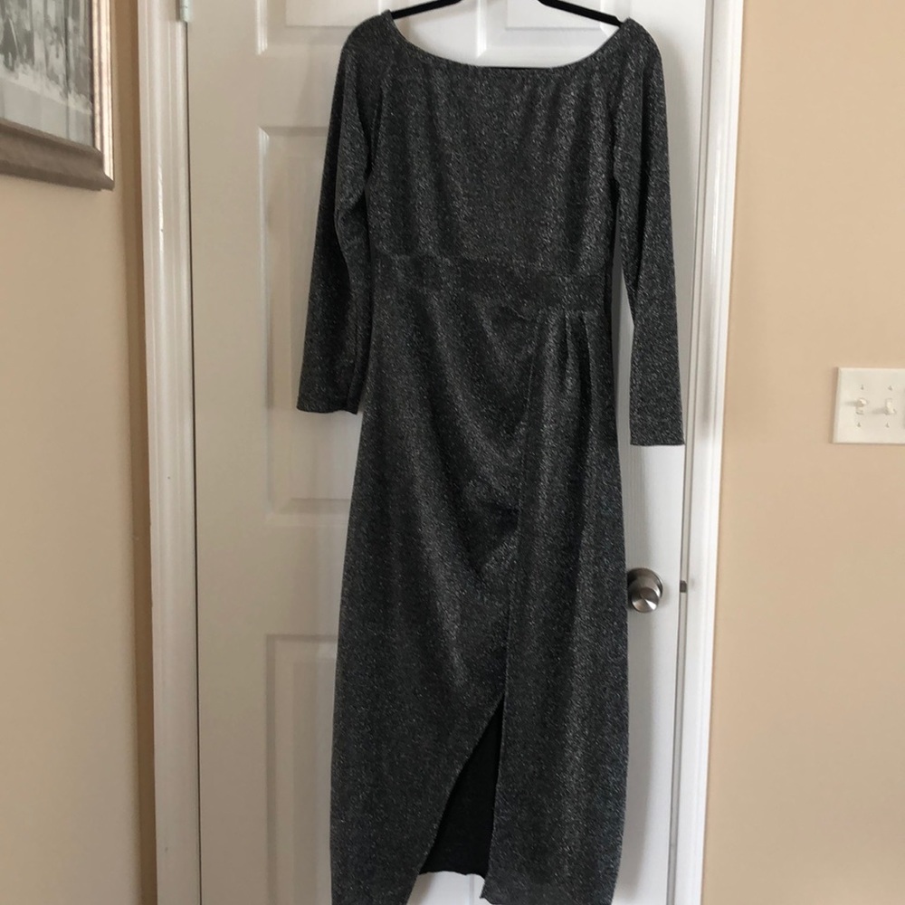 Dress xl black and silver NWT